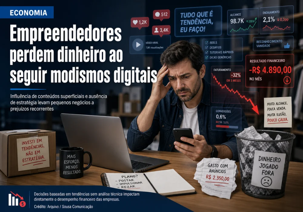 Empreendedores perdem dinheiro ao seguir modismos digitais