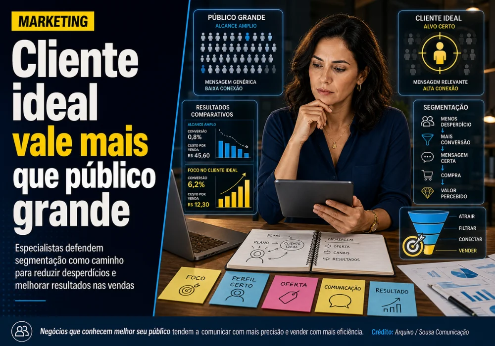 Cliente ideal vale mais que público grande